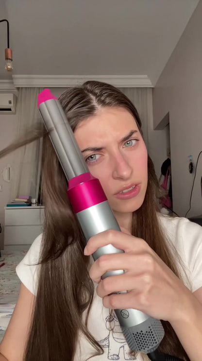 TITAH HAIR PRO • Escova e Modeladora Profissional 5 em 1